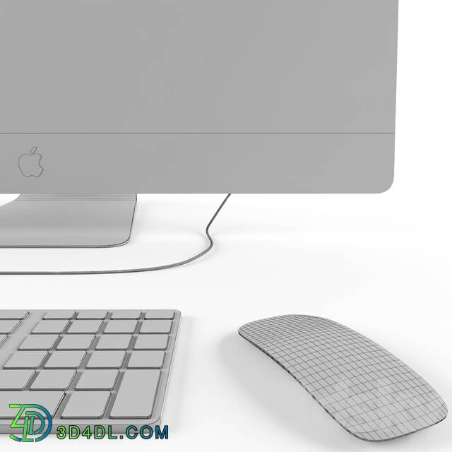 The new iMac PC other electronics 3D Models