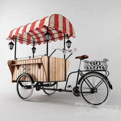 Pedicabs VELOPOINT MILANO 3D Models 