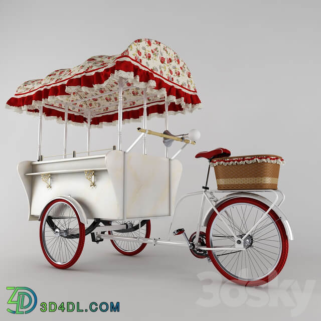 Pedicabs VELOPOINT PARIS 3D Models