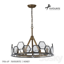 Favourite 1904 6P Pendant light 3D Models 