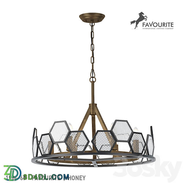 Favourite 1904 6P Pendant light 3D Models