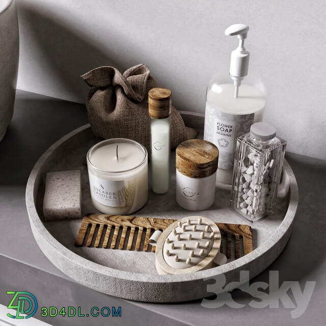 rexa design washbasin with furniture and accessories