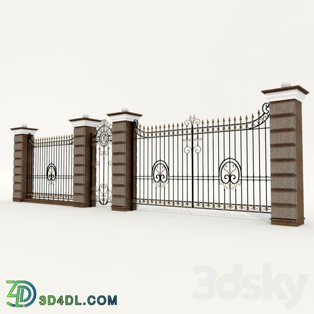 Fencing 3D Models