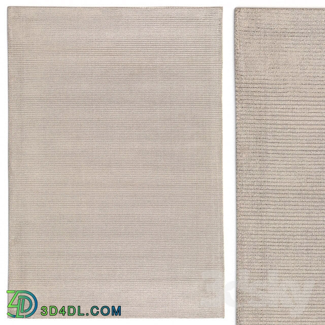 Carpet Benuta Lines Viscose Beige Rug