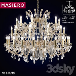 Masiero ottocento ve 988 49 Pendant light 3D Models 