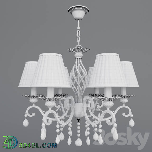 Maytoni Elegant 3 ARM247 06 G Pendant light 3D Models