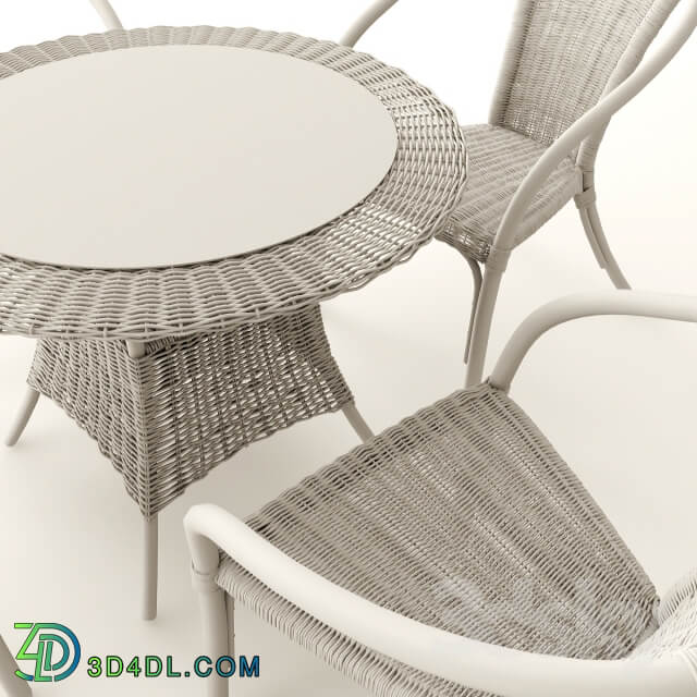 Table Chair Rattan furniture