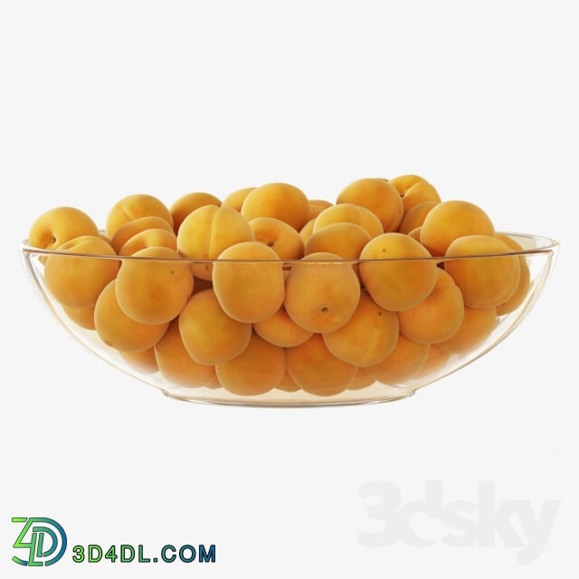 Apricots in a vase