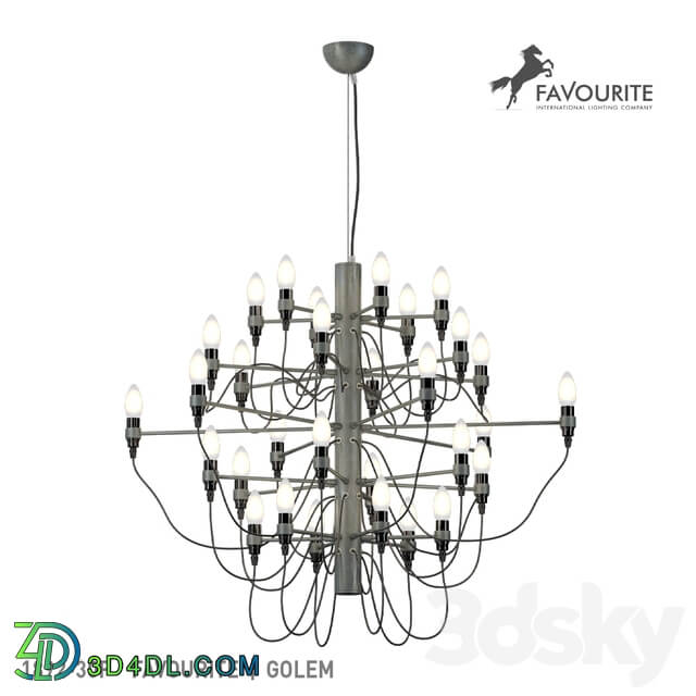 Favorable 1892 30P Pendant light 3D Models