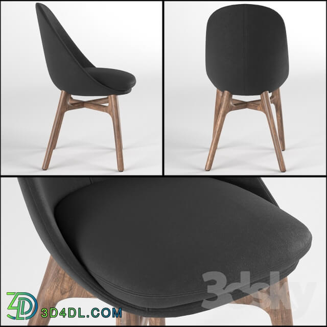 Solo Dining Chair Neri Hu De La Espada