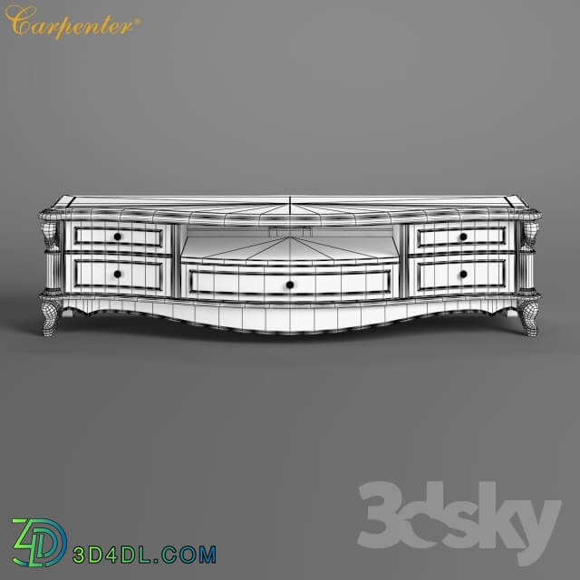 Sideboard Chest of drawer 2612100 230 1 Carpenter Wall unit A 1860x550x460