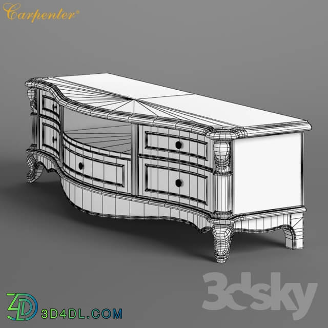 Sideboard Chest of drawer 2512200 230 Carpenter Wall unit B 1600x550x460