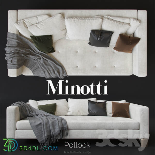 MINOTTI Pollock white