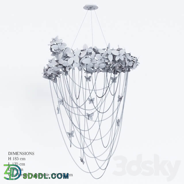 LUXXU MCQUEEN CHANDELIER Pendant light 3D Models