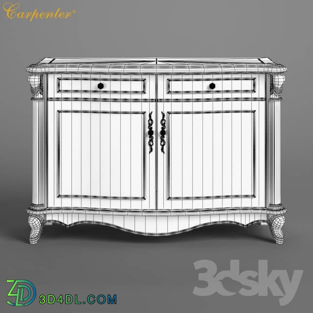 Sideboard Chest of drawer 2610400 230 1 Carpenter Small Sofa back cabinet 1180x420x800