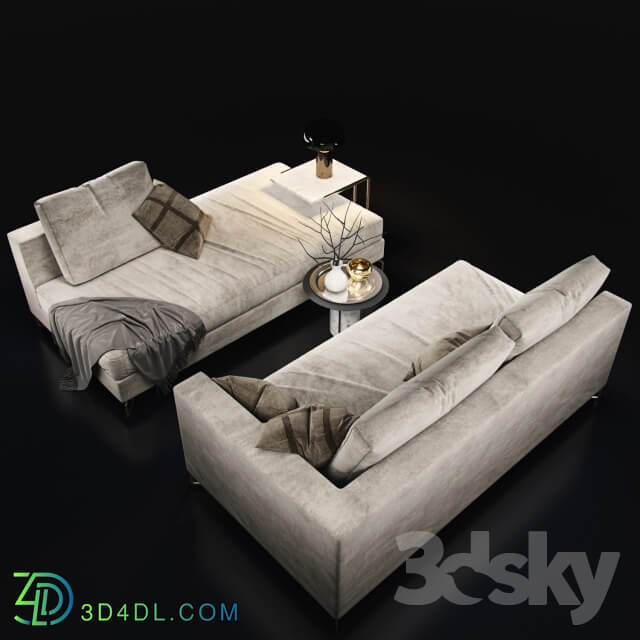 Sofa Molteni c LARGE white