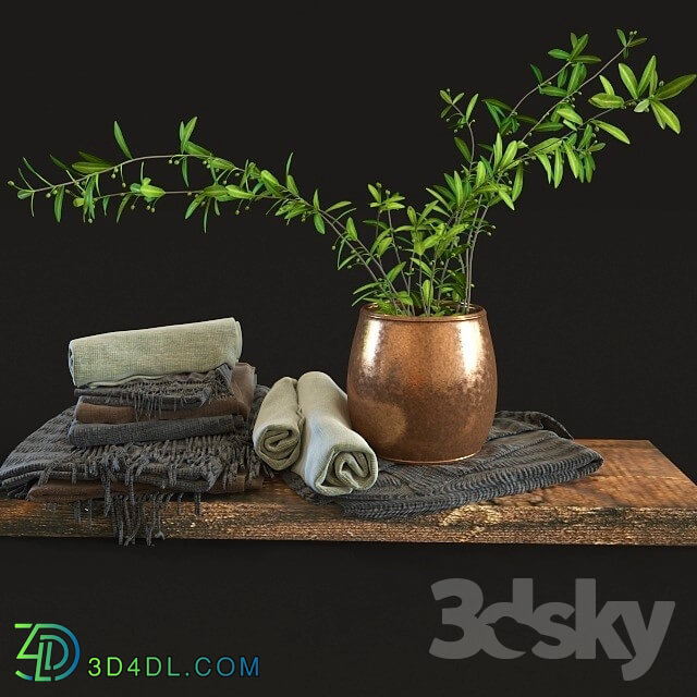 Other decorative objects Olive set