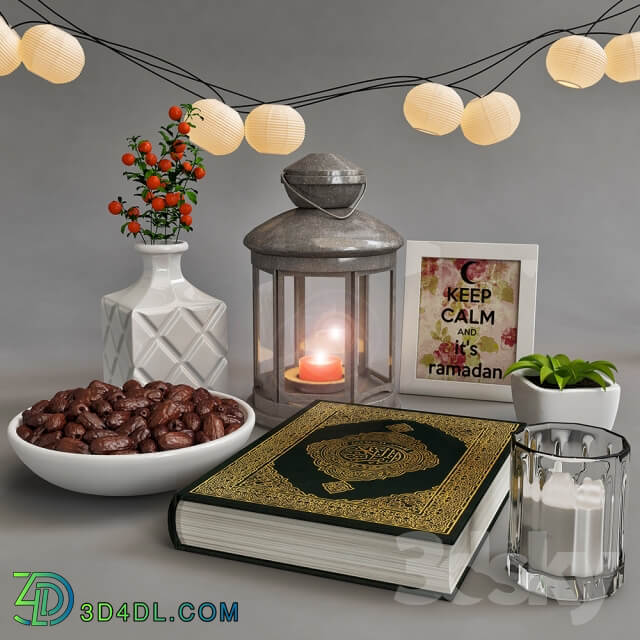 Decorative set for Ramadan