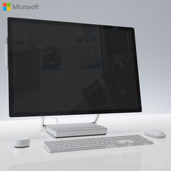 Microsoft Surface Studio PC other electronics 3D Models 