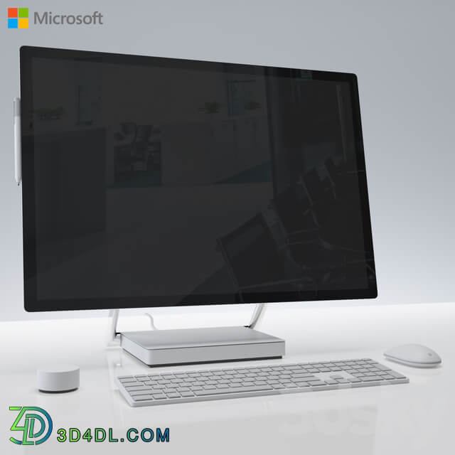 Microsoft Surface Studio PC other electronics 3D Models