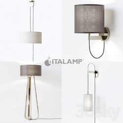 ITALAMP Lily series Pendant light 3D Models 