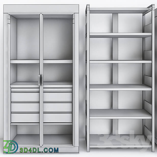 Wardrobe Display cabinets Eracle