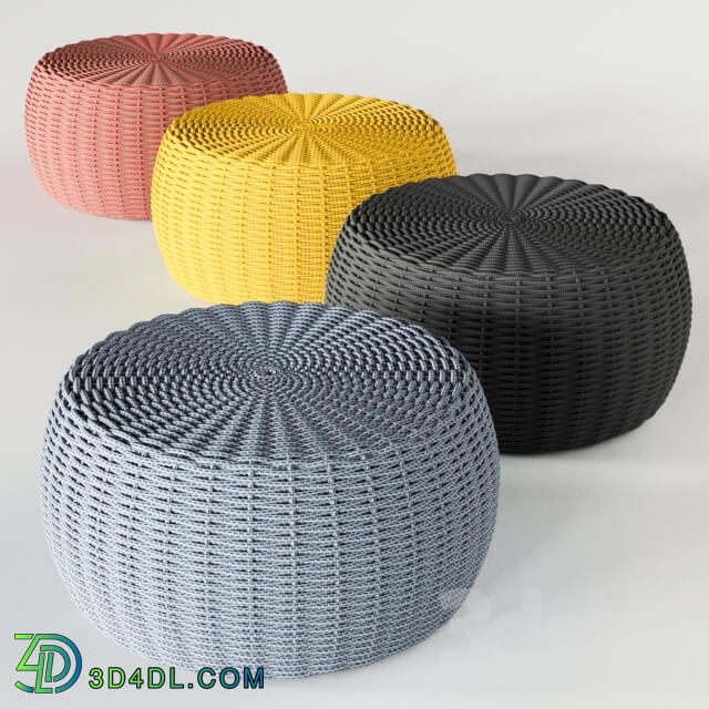 Other Tidelli MARINA POUF 4 Colors 