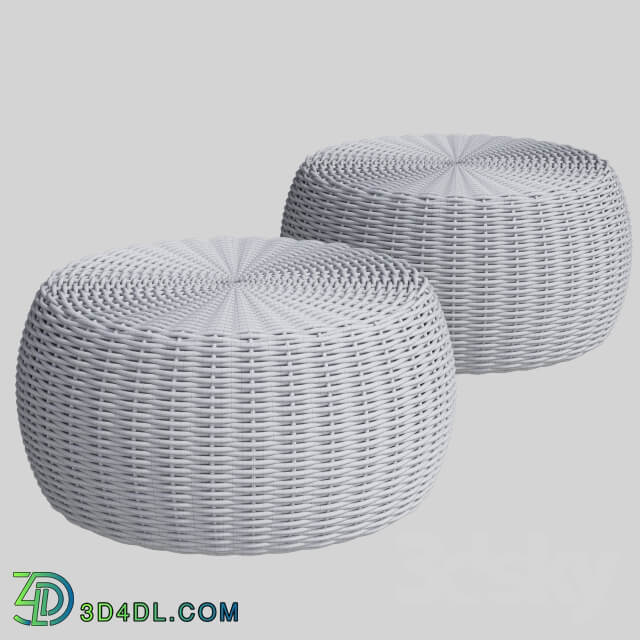 Other Tidelli MARINA POUF 4 Colors 