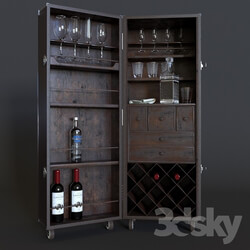 Wardrobe Display cabinets BarCabinet 