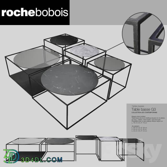 Roche bobois tables