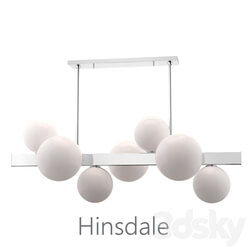 Hinsdale Linear Suspension Pendant light 3D Models 