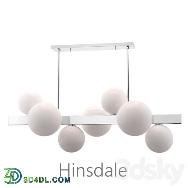 Hinsdale Linear Suspension Pendant light 3D Models