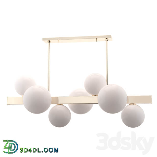 Hinsdale Linear Suspension Pendant light 3D Models