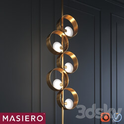 Masiero Sound STL5 Pendant light 3D Models 