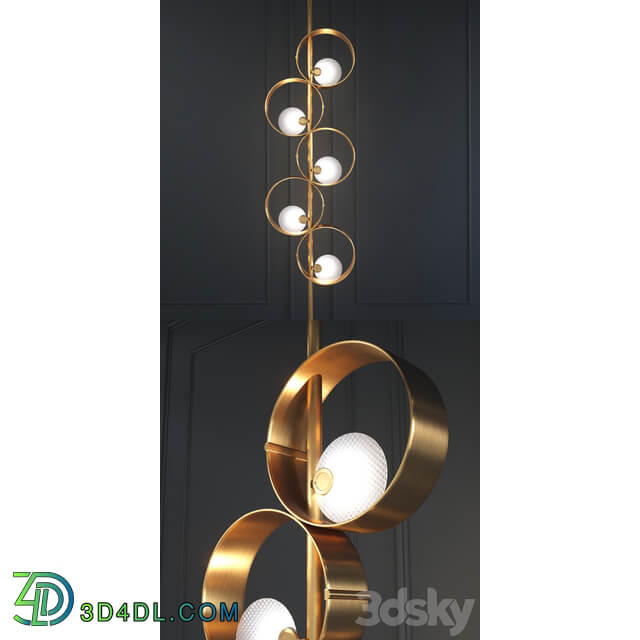 Masiero Sound STL5 Pendant light 3D Models