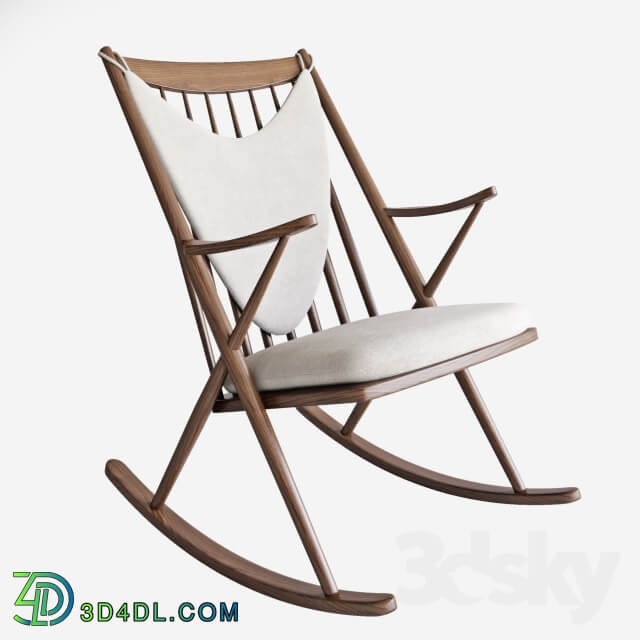 Frank Reenskaug Bramin Rocking Chair.