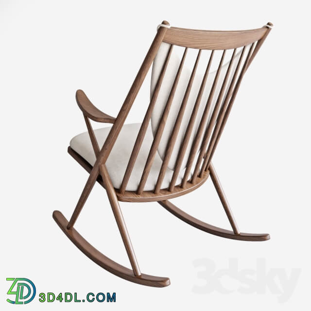 Frank Reenskaug Bramin Rocking Chair.