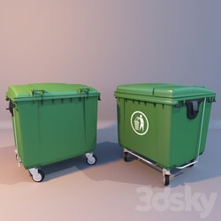 Garbage container 3D Models 