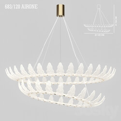 683 120 AIRONE Pendant light 3D Models 