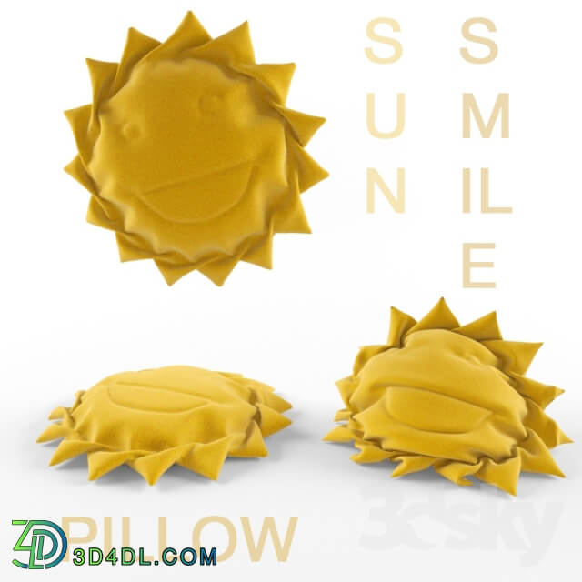 Miscellaneous Sun smile pillow