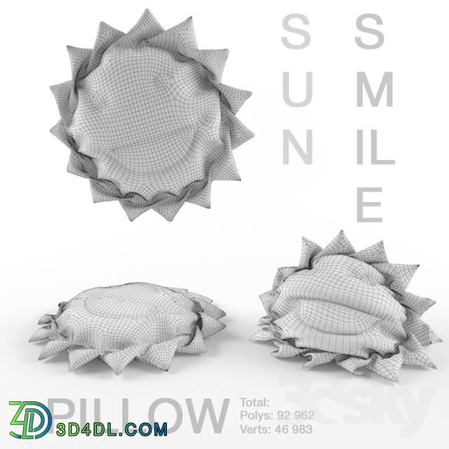 Miscellaneous Sun smile pillow