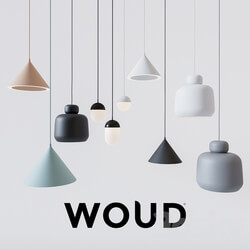 Lighting collection by WOUD Pendant light 3D Models 