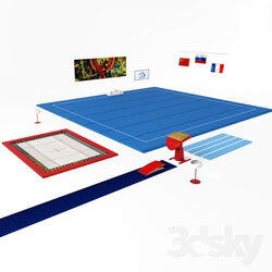 Gymnastics equipment for gymnastics 