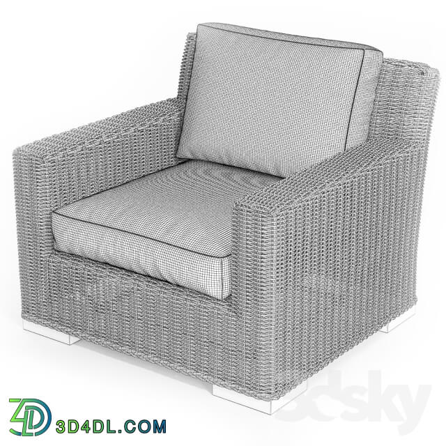 Rustic Woven Lounge Sofa amp Chair