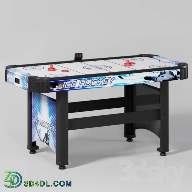 Hathaway Face Off 5 ft. Air Hockey Table with Electronic Scoring