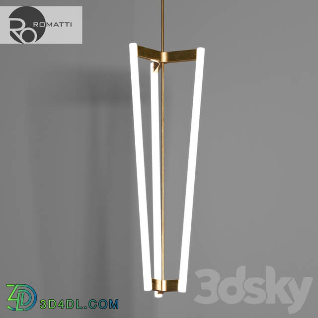 Pendant lamp Romatti Bellini Pendant light 3D Models