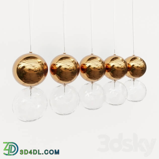 Cattelan Italia Apollo lamp Pendant light 3D Models