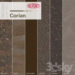 Dupont Corian Kitchen Countertops Brown 2 