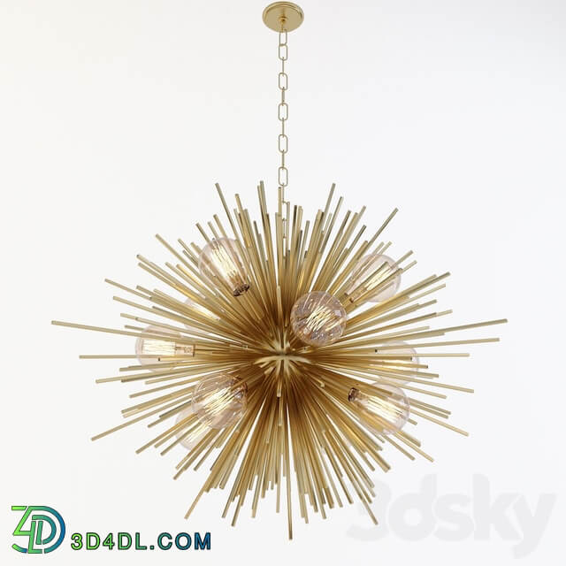 Chandelier Eichholtz Chandelier Boivin Pendant light 3D Models