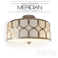 Savoy House Meridian part2 Ceiling lamp 3D Models 